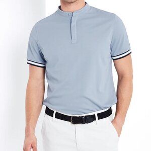 AG Green Label Haskett Men's Golf Polo Clear Sky
